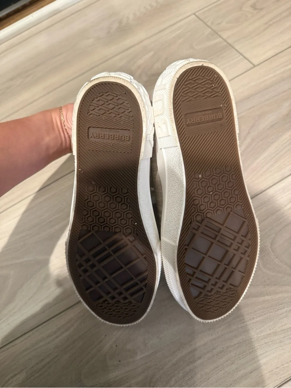 Burberry Platform Sneakers